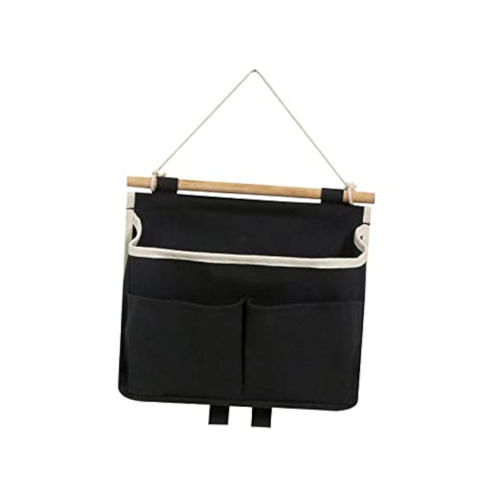 Wall Mount Practical Storage Bag 3 Pockets Multifunction